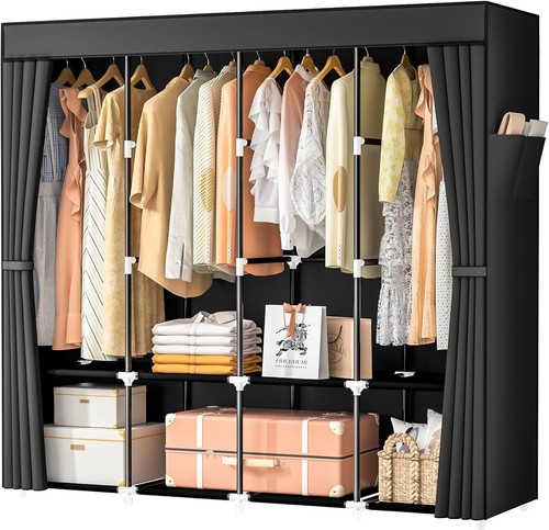 Faltbarer kleiderschrank stoff - kleiderschrank,