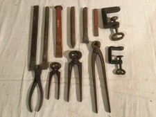 3 ZANGEN + 6 MEISSEL + 2 ZWINGEN + 1 SEITENSCHNEIDER KONVOLUT WERZEUG