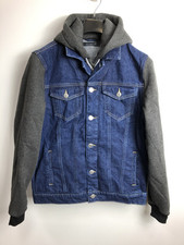 Mavi Herren Jacket JERRY Denim Jacke, Blau/Grau, L *M0173