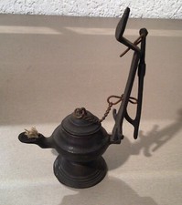 Öllampe Messing Petroleumlampe Leuchte Dochtlampe Nostalgie Licht Geleucht