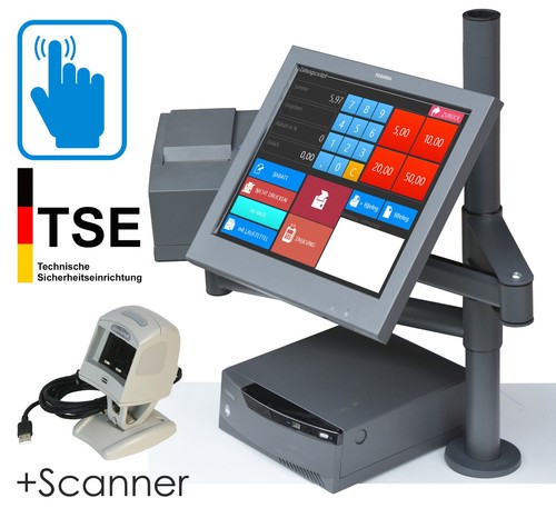 Hochwertige touch kasse - hochwertige, 15"
