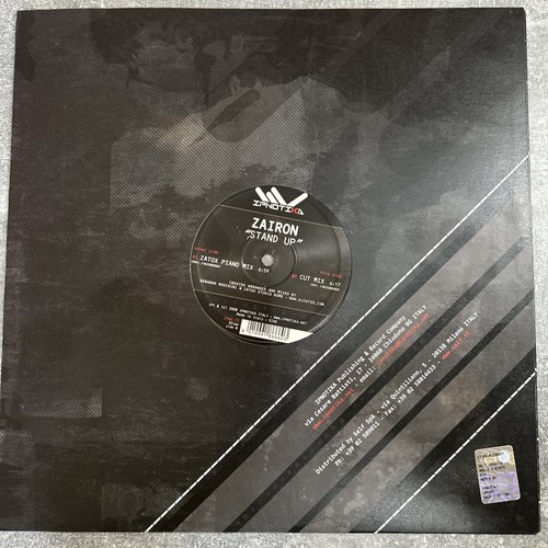 Zairon stand vinyl lp - zairon, up