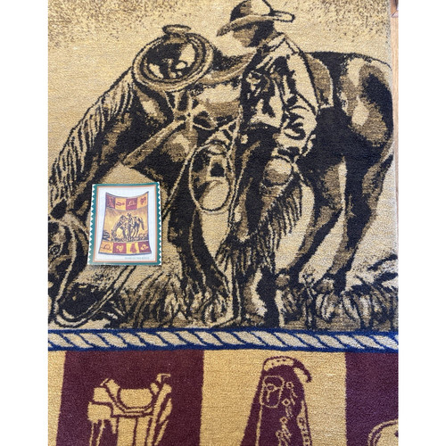 Western horse throw blanket - horse,