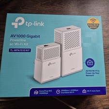TP-Link AV1000 Gigabit Powerline Extender Kit (TL-WPA7510 KIT)