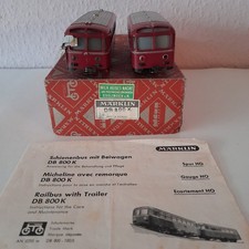 Märklin HO DB 800 K Schienenbus mit Beiwagen OvP