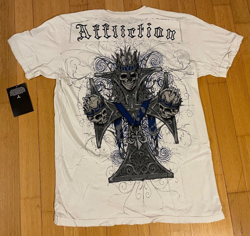 Affliction shirt iron tee - affliction,