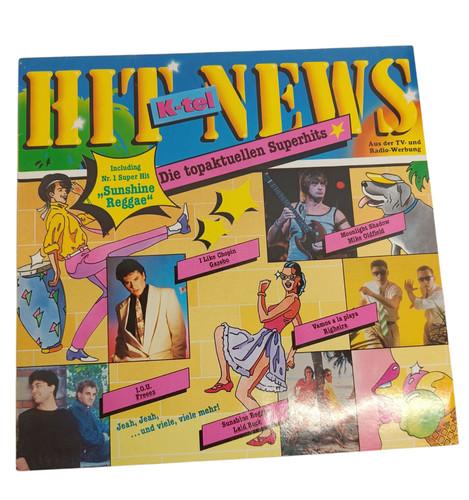 Tel hit news vinyl - k-tel, vinyl-lp