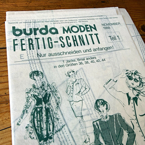 Burda moden fertig - moden, fertig-schnitt