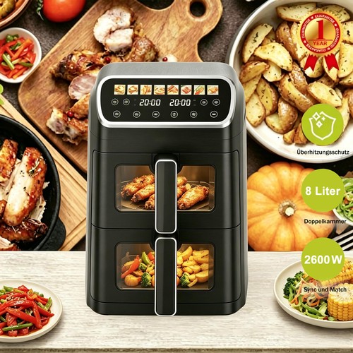 Heißluftfritteuse xxl dual - xxl,