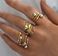 EDELSTAHL 18 kt. VERGOLDET ***