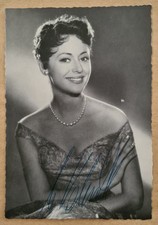 Autigrammkarte Caterina Valente - handsigniert