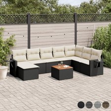 9-tlg. Garten-Sofagarnitur