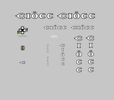 CIOCC bicycle decals
