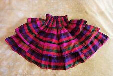 Rüschenrock Stufenrock Minirock Designerstück Einzelanfertigung Wildseide