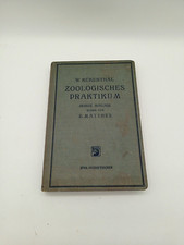Zoologisches Praktikum W. Kükenthal Fischer Verlag Jena 1931 10.Auflage
