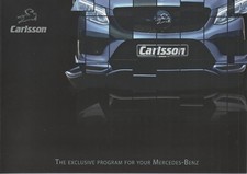 Carlsson Mercedes-Benz tuning car range _IAA Frankfurt 2017 Prospekt / Brochure 