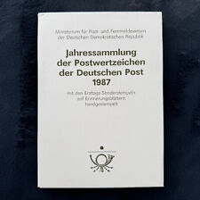 Postwertzeichen DDR 1987 -