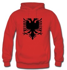 Kapuzensweat Albanien Ultras Ultra, Hooded  Sweat Trikot, Hoodie, Shirt