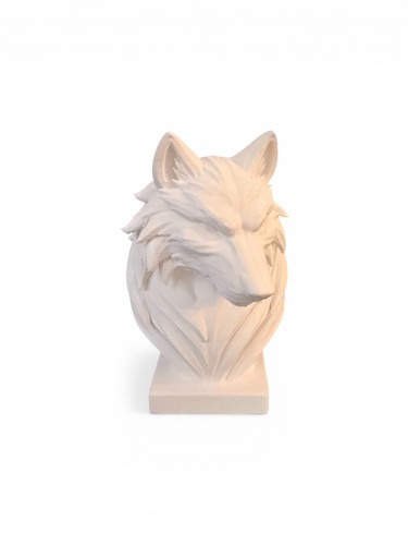 Elegante wolf statue - wolf, cm