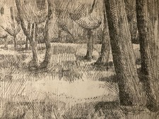 Radierung Ätzung 1950