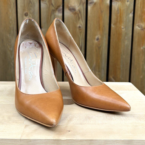 Evita damen pumps braun leder - braun,