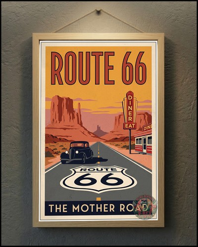 Route the mother road - 66,
