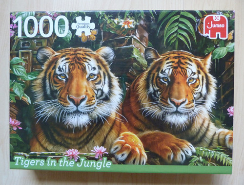 Jumbo puzzle 1000 - puzzle, teile