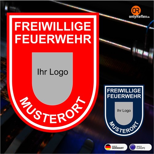 Feuerwehr wappen autoaufkleber - wappen,