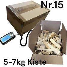 Anzündholz Anmachholz Brennholz Anfeuerholz Fichte/Kiefer Kaminholz 5-7kg-Kiste