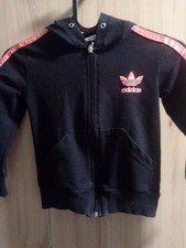 ADIDAS Kapuzenshirt Kapuzenpullover Sweatshirt Kinder Größe 80/86