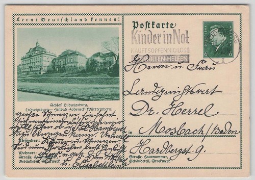 Reich bildpostkarte p - d.,
