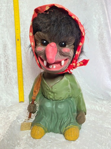 Vintage heico figur frau hexe - vintage,