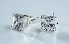 Ohrstecker FIANIT Ohrringe 925