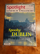 Spotlight Einfach Englisch, "Spooky Dublin"  11-2016 - in OVP - NEU