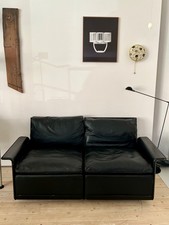 Dieter rams sofa vitsoe - sofa, leder