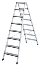 Zarges LM-Stufen-Stehleiter 2 x 6 Stufen Z600, 41435