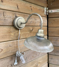 40cm retro Glas Wand Flur