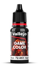 Vallejo Game Color Black – Miniaturen bemalen Tabletop Warhammer Fantasy OVP NEU