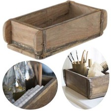 Exklusive Holz Ziegelform 32x15cm Aufbewahrung Deko Holz-Box Holz-Kiste Kasten