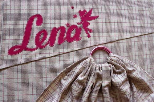 Handmade tragetuch baby ring - tragetuch,