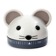 Maus Küche Kochen Timer mechanisch 60 Minuten Aufziehen Countdown Wecker
