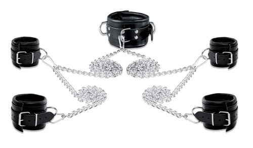 Bdsm 80mm bondage set - 80mm,
