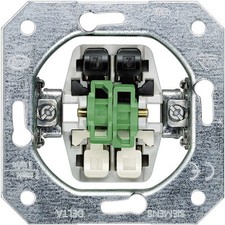 Siemens Schalterprogramm  Einsatz Serienschalter Delta Aluminium (Metallic) 5...