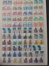 BERLIN xx Posten mit Dauerserien Paare ab den 70er  der Wert ist ca .200,-€