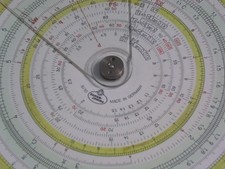 Rechenscheibe von Faber Castell  Modell 8/10