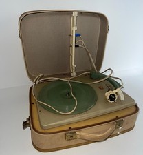 Philips Kofferplattenspieler Vintage – defekt / ungetestet – Bastlergerät