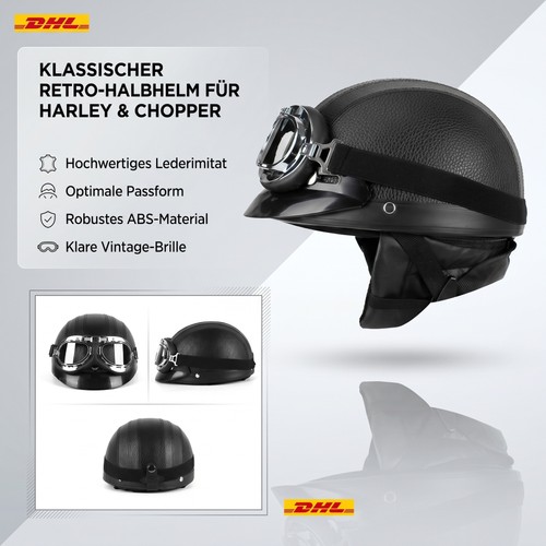 Harley stil rollerhelm - stil,