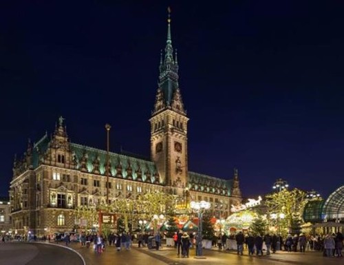 Wandbild hamburg deutschland - hamburg,,