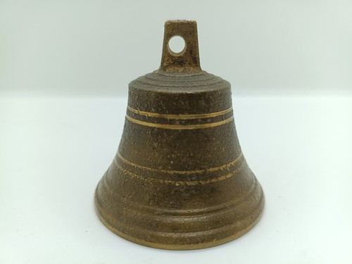 Alte messing kuh ziegen glocke - messing,