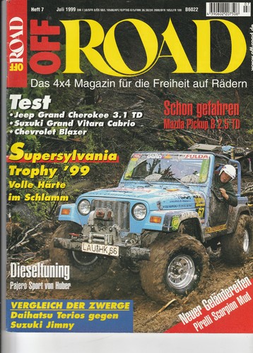 Off road 1999 test - road, :